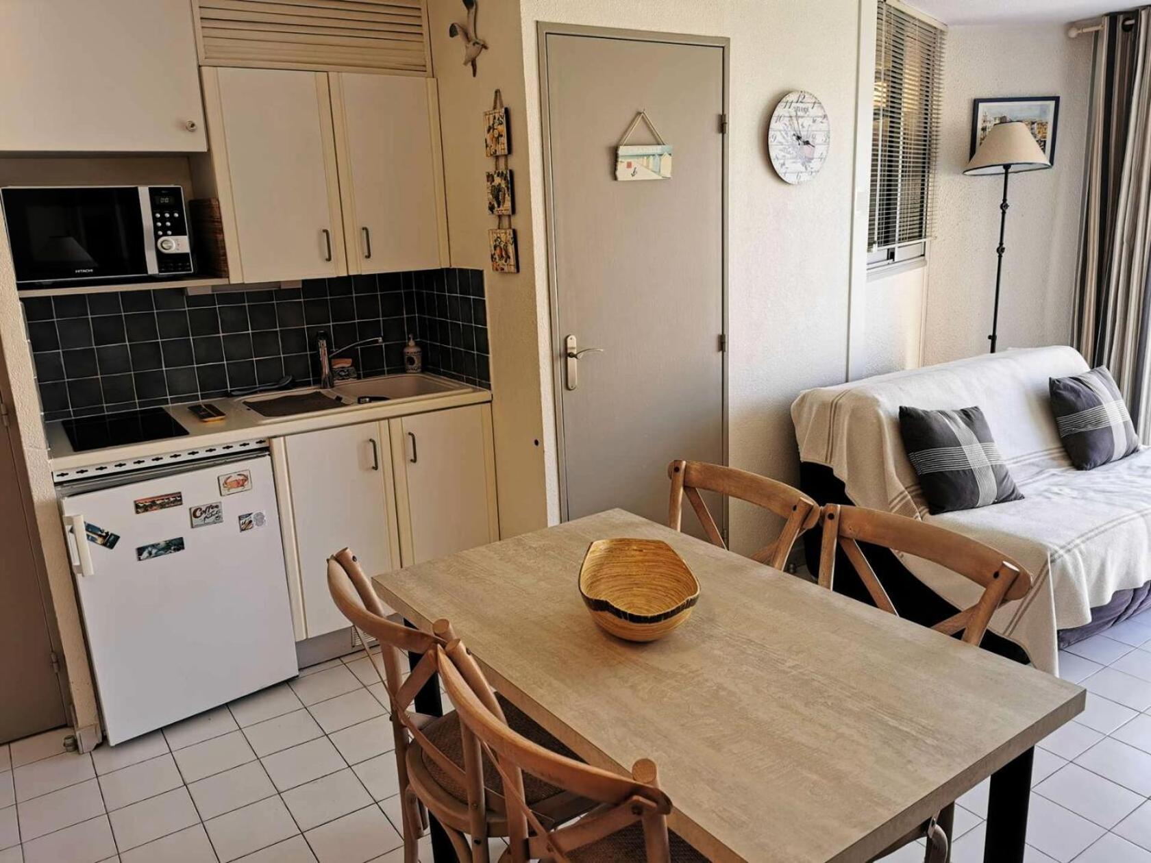 Residence Copacabana - Appartement Pour 6 Personnes A Port Leucate Avec Vue Sur La Mer. Ref: 1Cop_103A Mae-4684 Luaran gambar